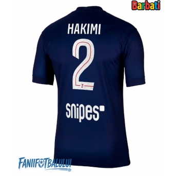 Paris Saint-Germain Achraf Hakimi #2 Tricou Fotbal Replică 2025-26 Barbati Acasa